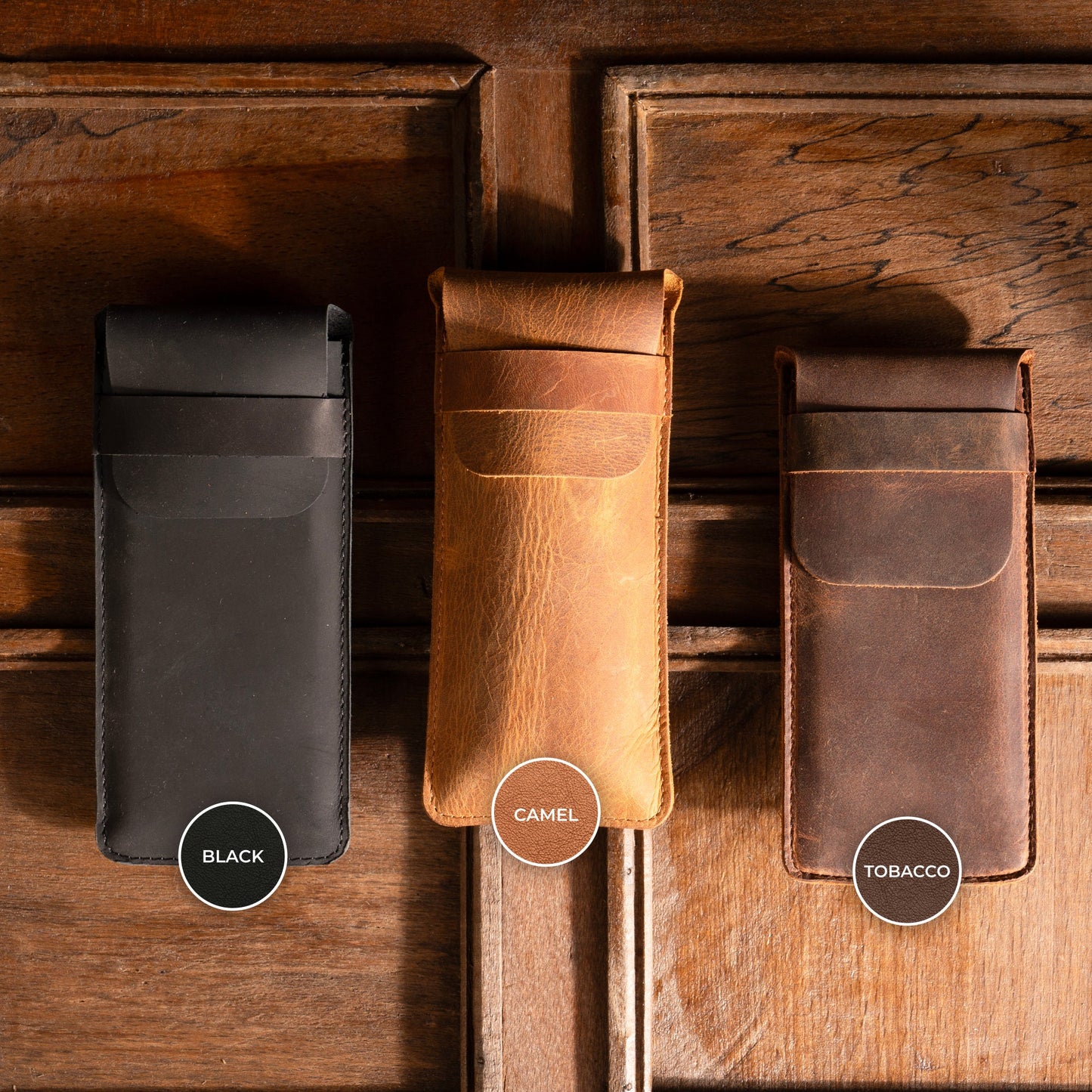 Personalized Leather Cigar Holder | Premium Leather Cigar Case | Christmas Gift | Gift for Him | Gift for Husband | Groomsmen Gift |